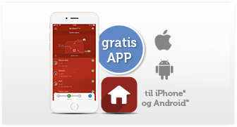 Gratis alarm app til iPhone og Android telefoner
